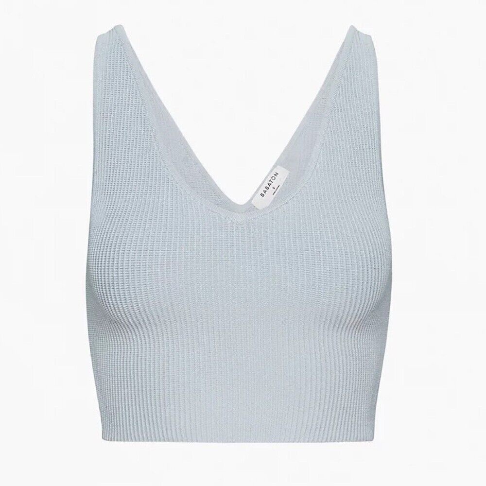 Aritzia Babaton Sculpt Knit V Tank Full Length